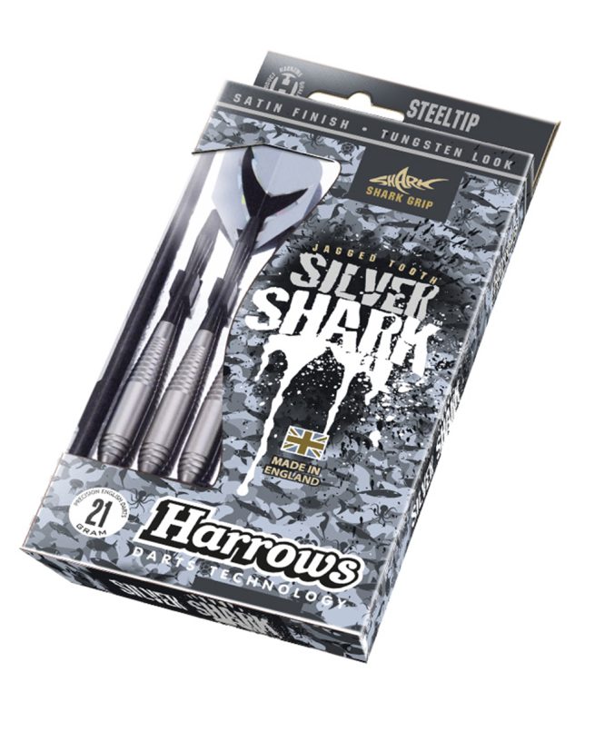pikado strelice harrows steel silver shark ed1264 3