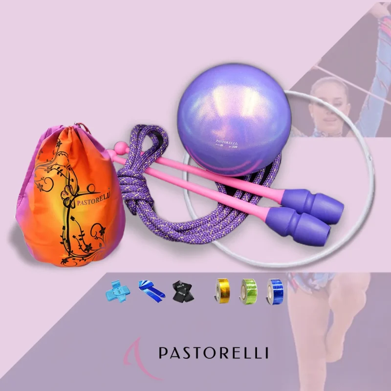baner sa prikazom artikala opreme za ritmičku gimnastiku pastorelli