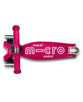 romobil micro maxi deluxe pink led (2)