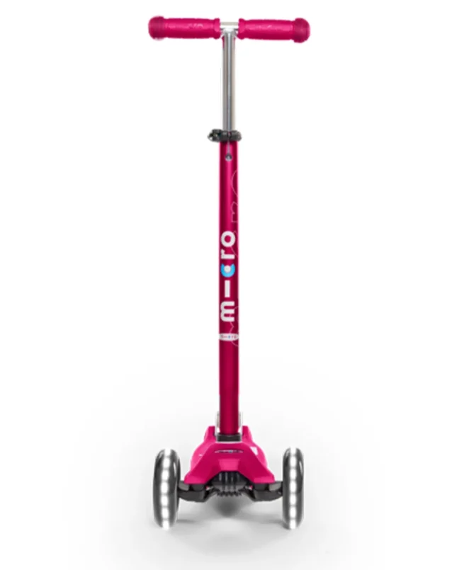 romobil micro maxi deluxe pink led (3)