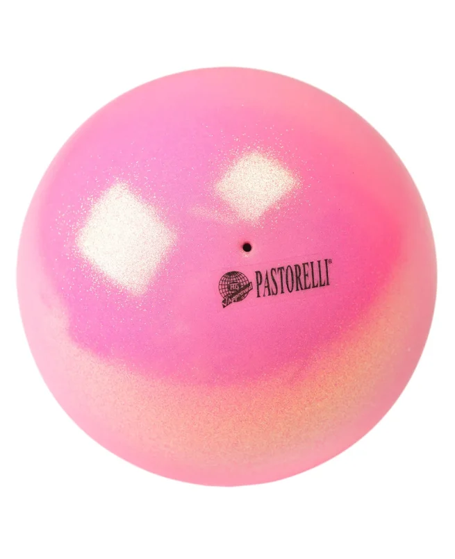 pastorelli lopta pink glitter 00039 18cm fig