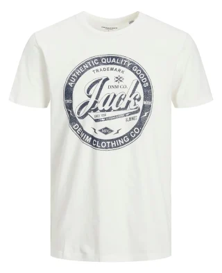 jack and jones majica cloud dancer 12210949