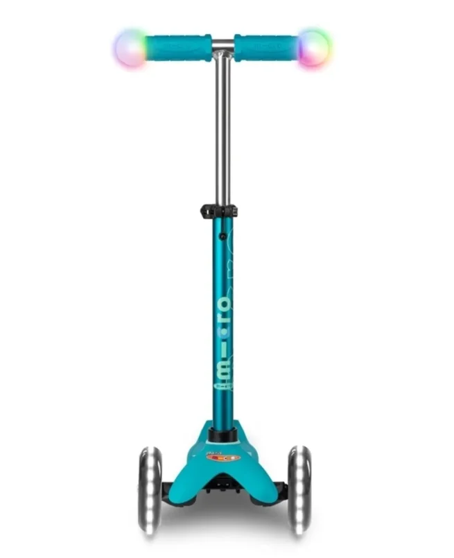 Micro Romobil Mini Deluxe Magic Aqua LED - Image 2
