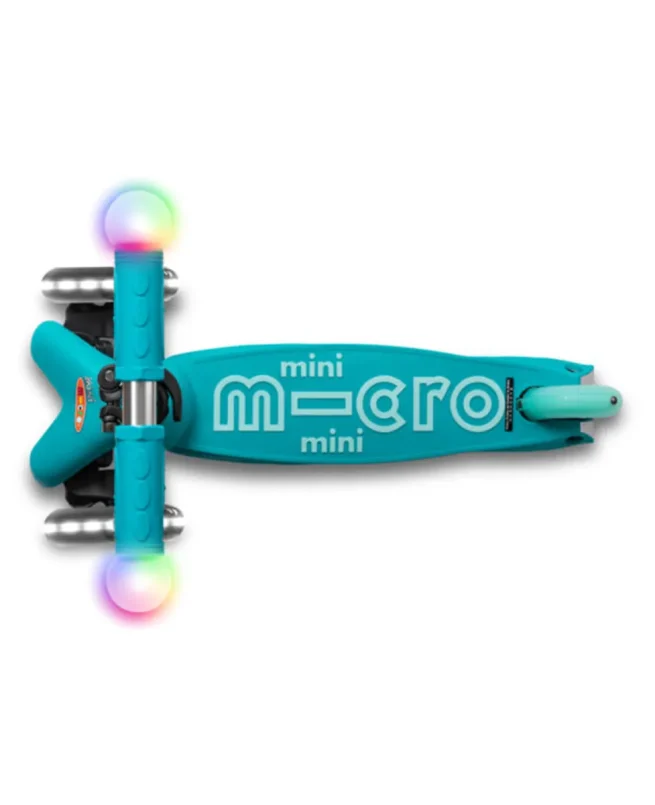 Micro Romobil Mini Deluxe Magic Aqua LED - Image 3