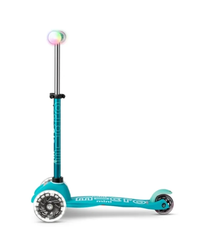 Micro Romobil Mini Deluxe Magic Aqua LED - Image 4