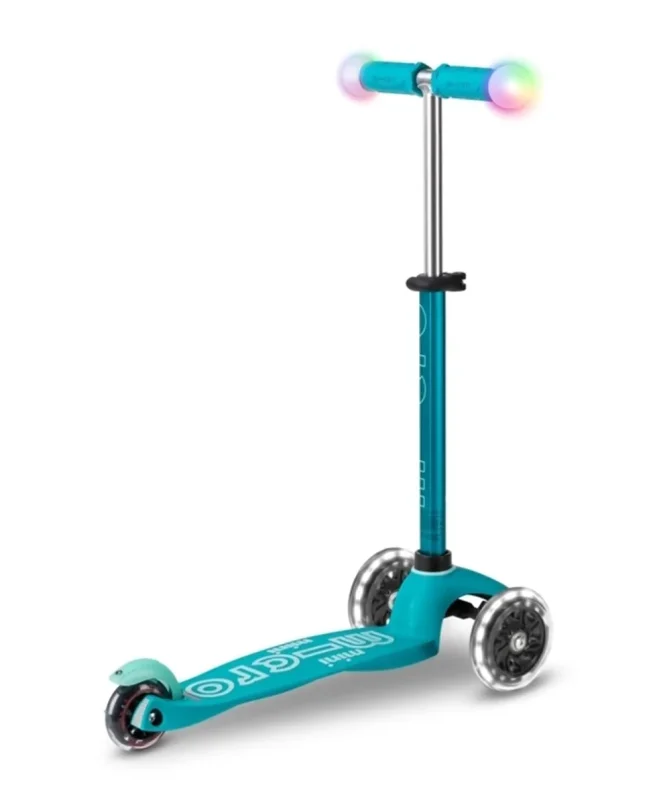 Micro Romobil Mini Deluxe Magic Aqua LED - Image 5