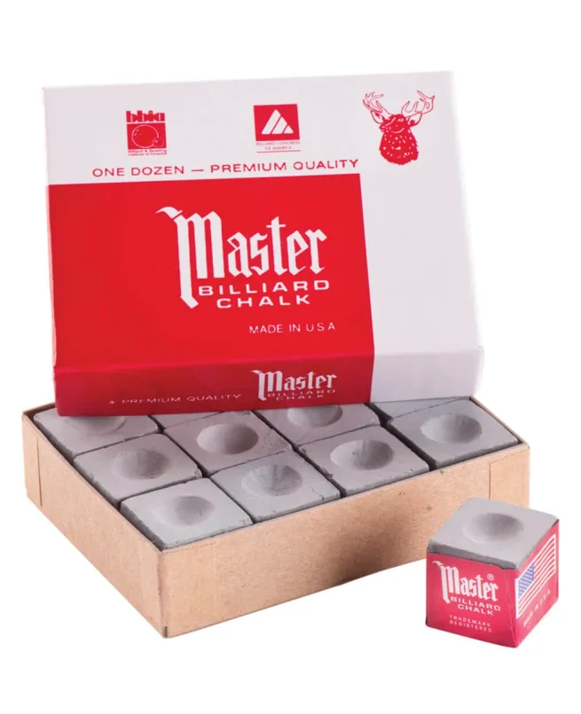 Krede Za Bilijar Master Grey 12 Kom