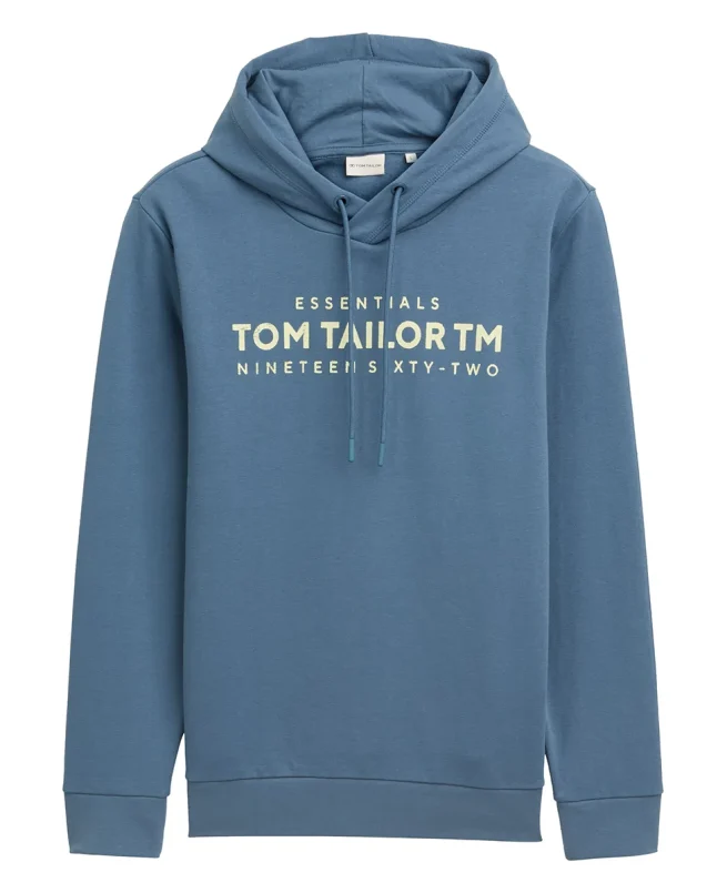 Tom Tailor Dukserica  Hoodie With A Logo Print