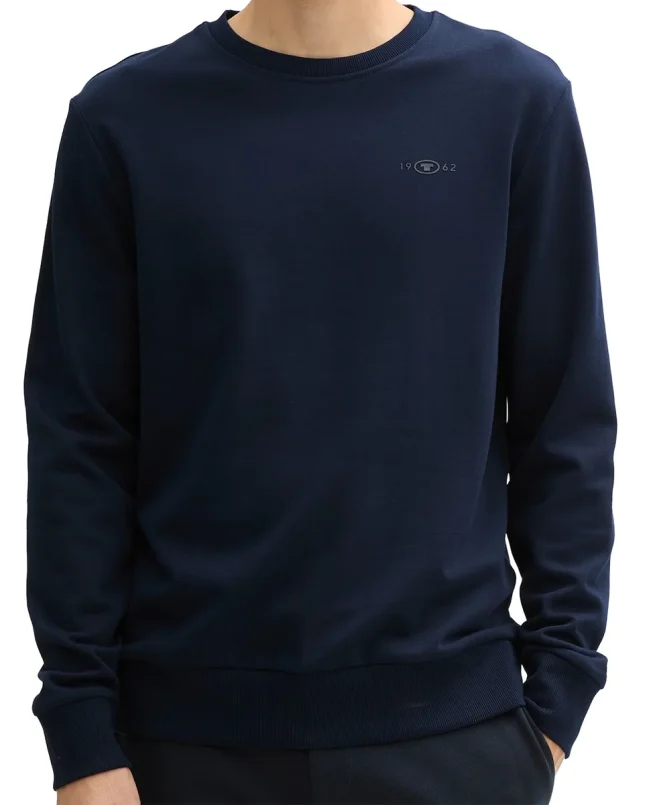 Tom Tailor Majica  Sweatshirt With Logo Print - Image 3