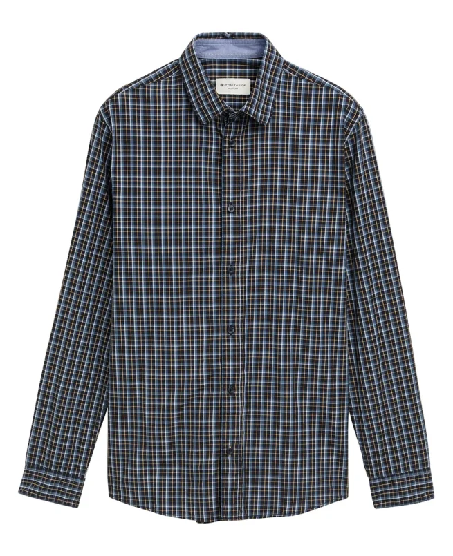 Tom Tailor Košulja Regular Fit Checked Pattern