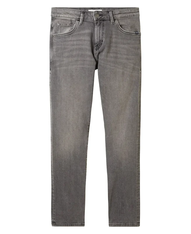 Tom Tailor Hlače Josh Regular Slim Grey