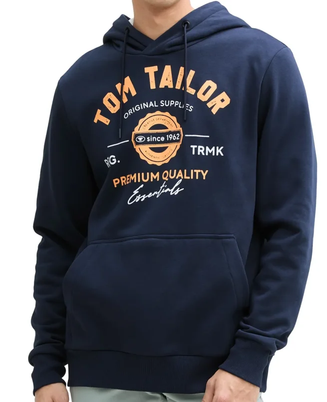 Tom Tailor Dukserica Hoodie With A Logo Print - Image 2