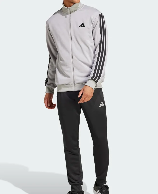 Adidas Trenerka Sportswear Basic 3-Stripes French Terry - Image 4