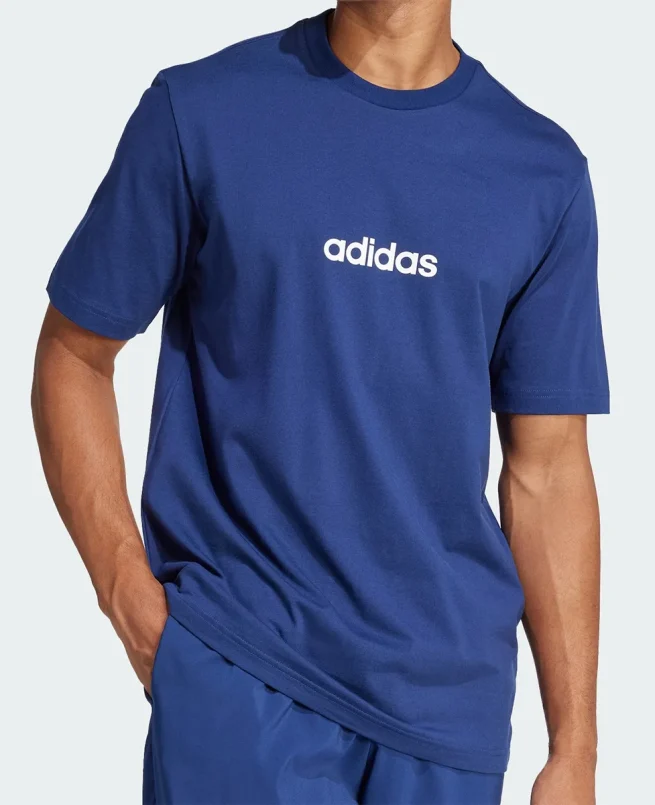Adidas Majica Essentials Linear Single Jersey Tee - Image 3