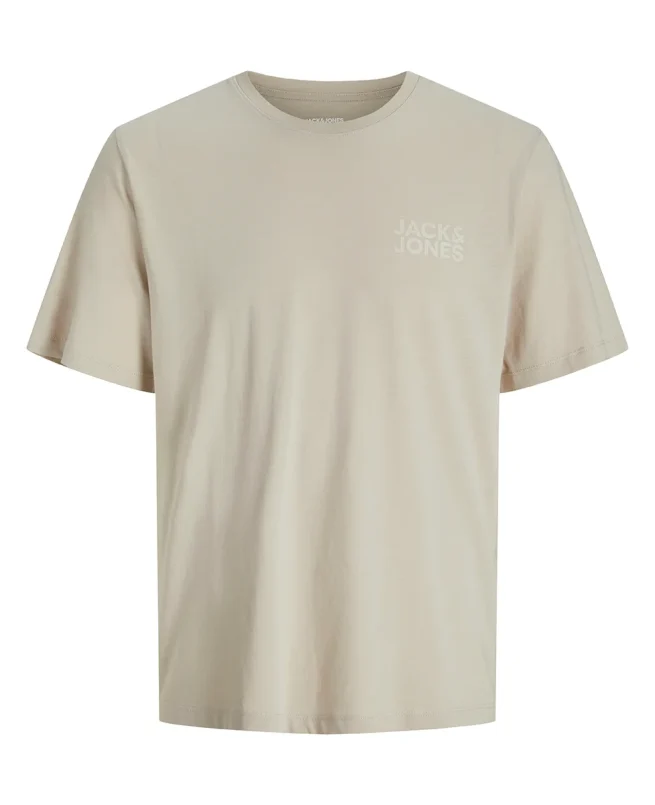 Jack and Jones Majica Logo Moonbeam