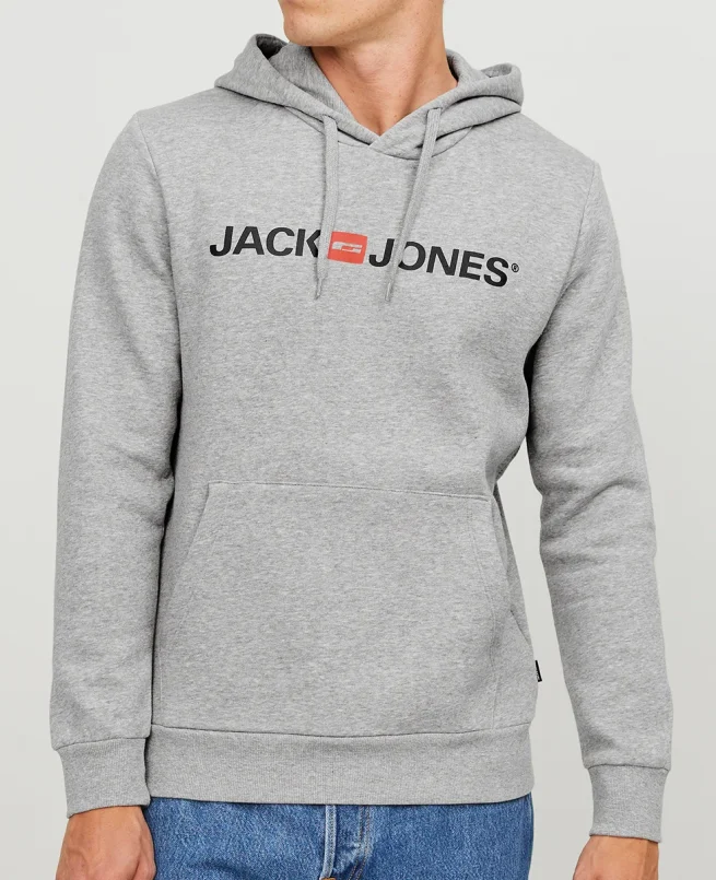 Jack and Jones Dukserica Logo Hoodie - Image 3