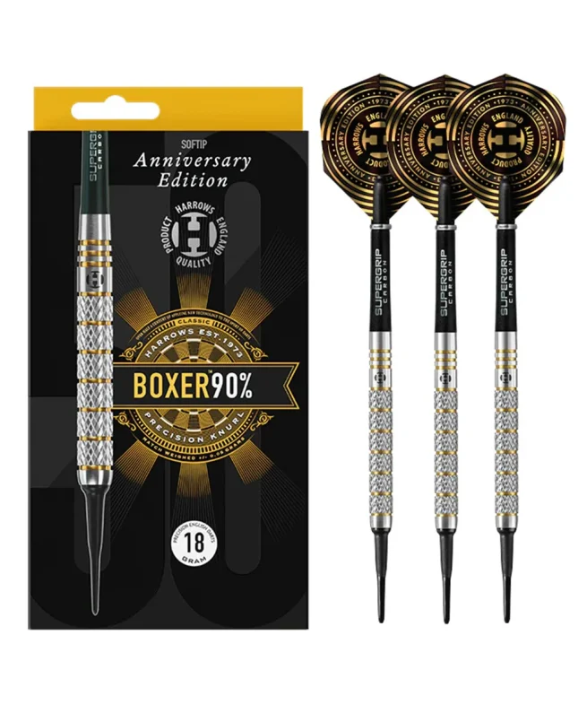 Harrows Pikado Strelice Boxer 18gr 90% Soft Tip