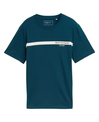Tom Tailor Majica Basic In Plain Colours