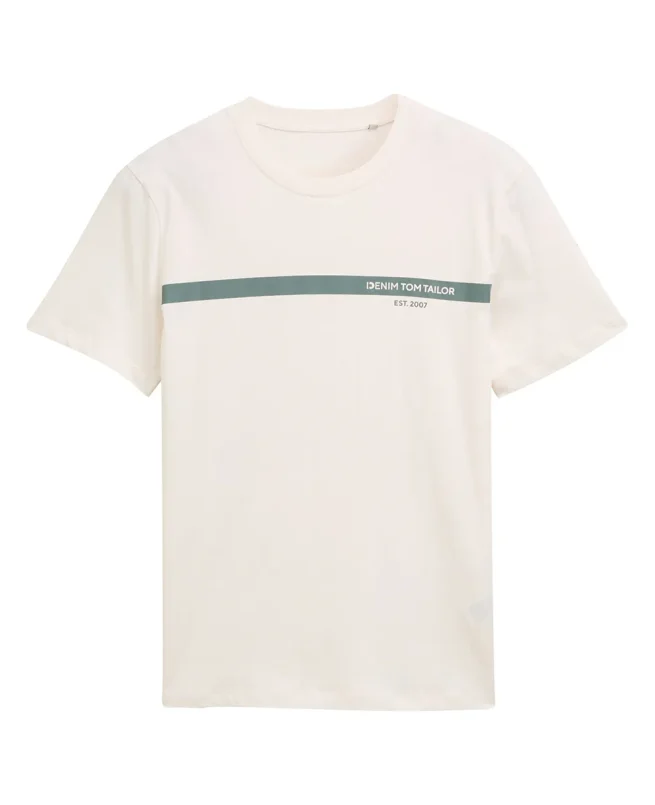 Tom Tailor Majica Basic In Plain Colours
