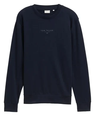 Tom Tailor Majica Basic With Logo Print