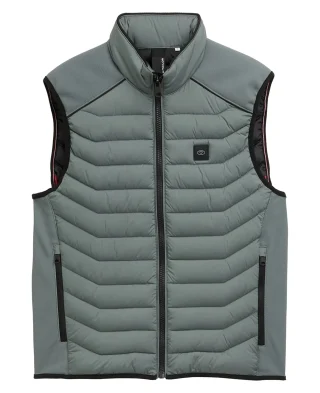 Tom Tailor Prsluk Hybrid Quilted