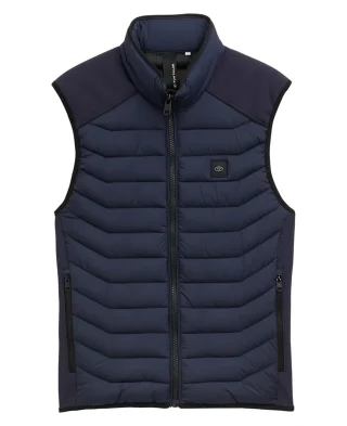 Tom Tailor Prsluk Hybrid Quilted