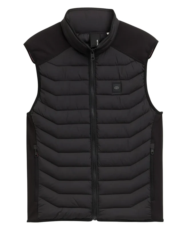 Tom Tailor Prsluk Hybrid Quilted