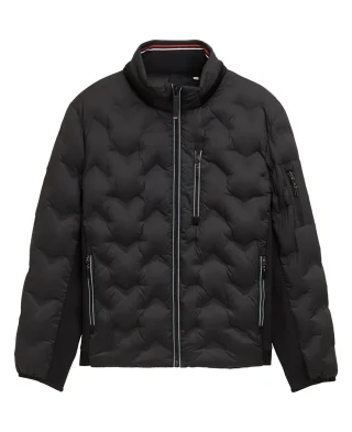 Tom Tailor Jakna Hybrid Lightweight Quilted With Stowable Hood