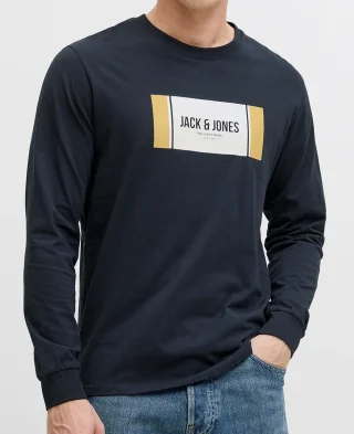 Jack and Jones Majica Logo Longsleeved
