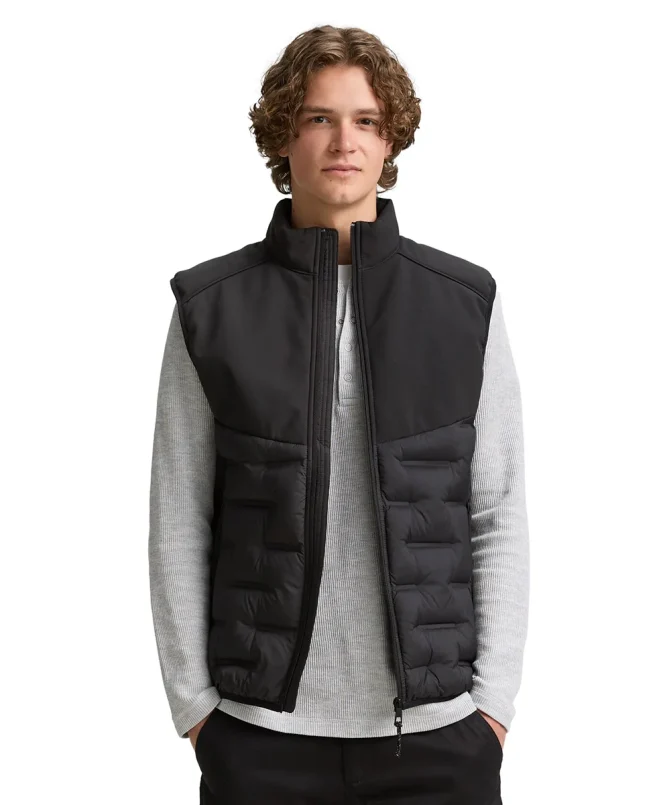 Tom Tailor Prsluk Hybrid Quilted With Stand-up Collar - Image 2