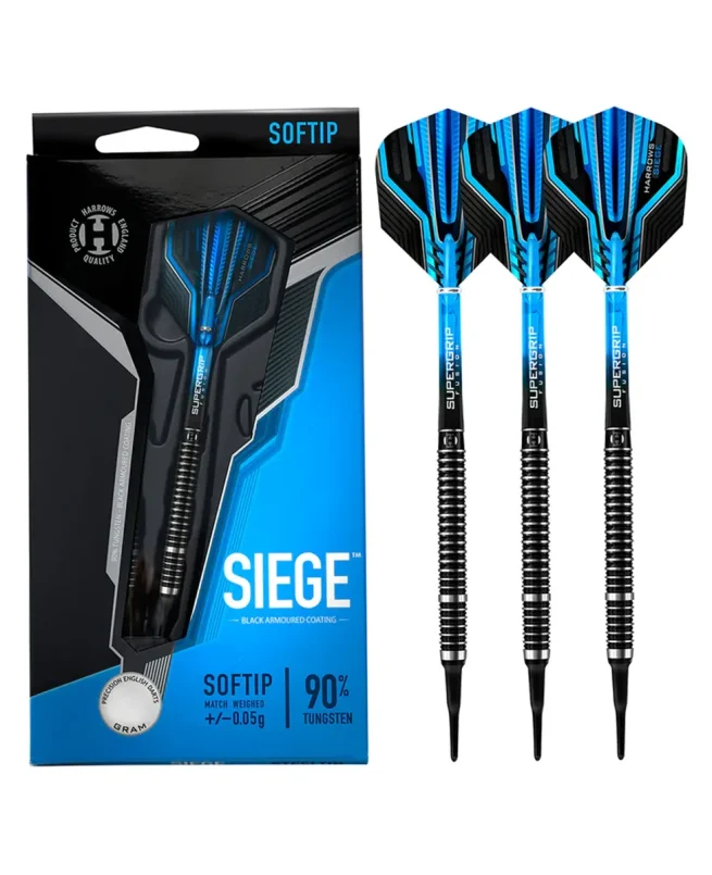 Harrows Pikado Strelice Siege 90% Soft Tip 20gr