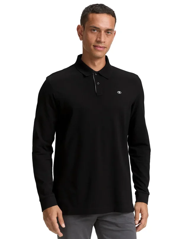 Tom Tailor Majica Polo Long-sleeved Shirt