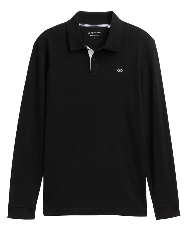Tom Tailor Majica Polo Long-sleeved Shirt - Image 3