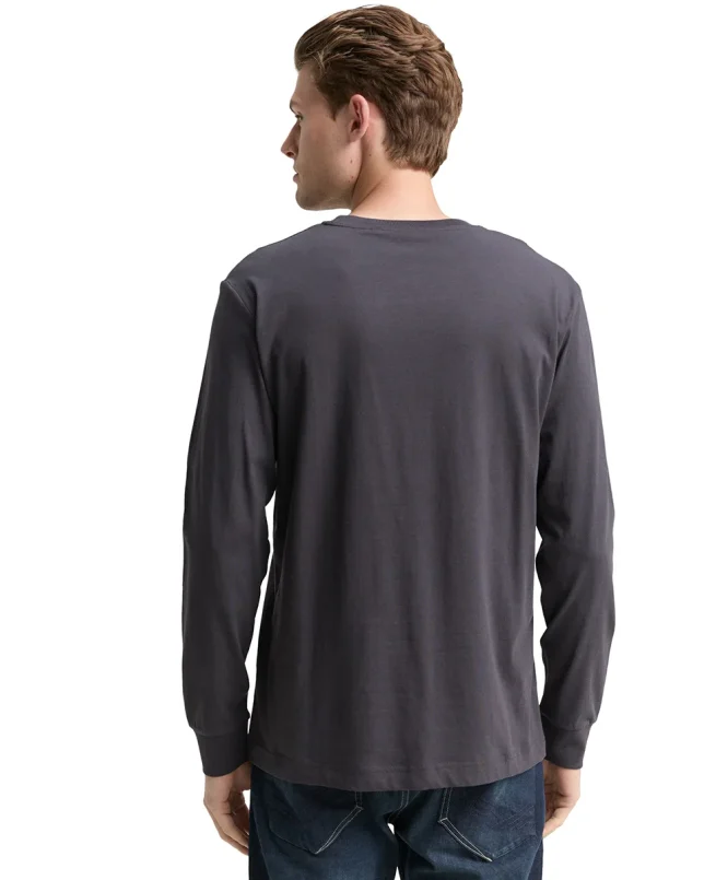 Tom Tailor Majica Longsleeve With Logo Print - Image 2