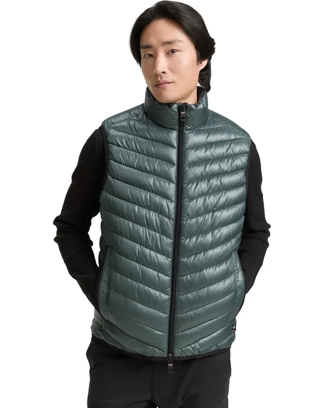 Tom Tailor Prsluk Lightweight Quilted Waistcoat