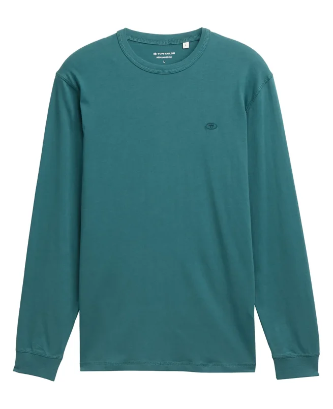Tom Tailor Majica Basic Longsleeve - Image 2