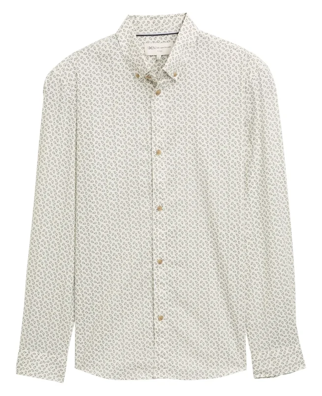 Tom Tailor Košulja Fitted Printed Poplin Shirt - Image 3
