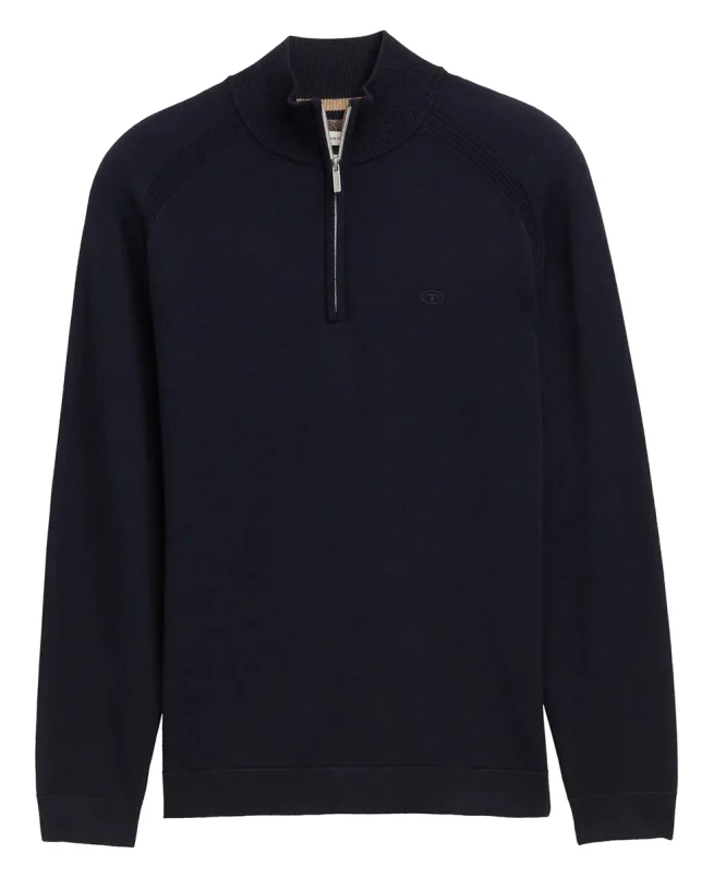 Tom Tailor Džemper Basic Knit Troyer - Image 3