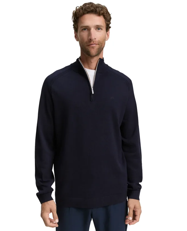 Tom Tailor Džemper Basic Knit Troyer