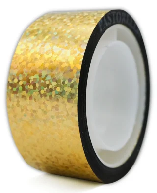 Pastorelli Traka ljepljiva za ritmičku gimnastiku Diamond Metallic Gold