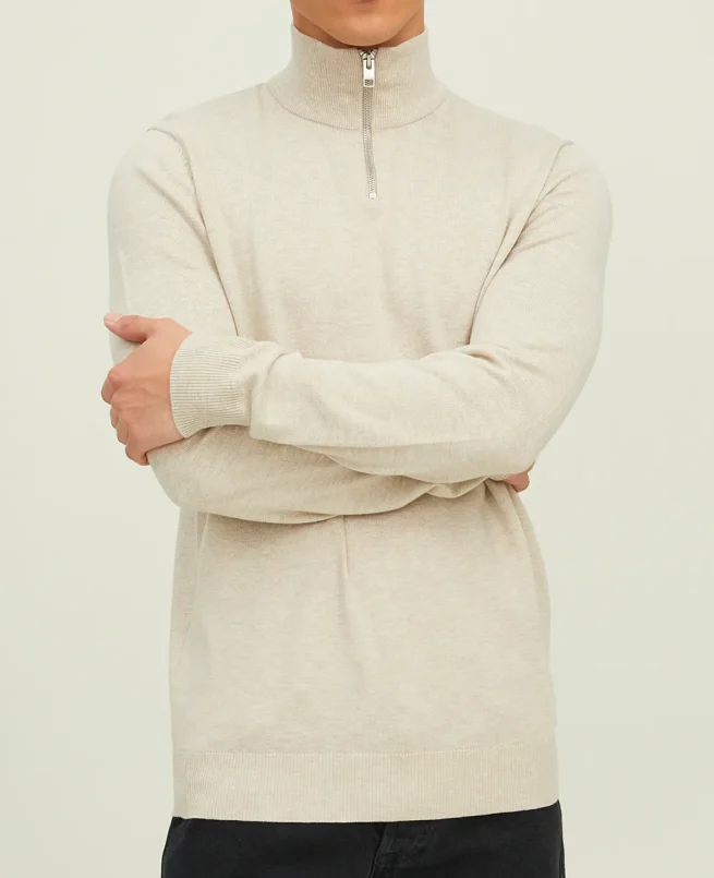 Jack and Jones Džemper JJEEMIL Knit Half Zip - Image 2