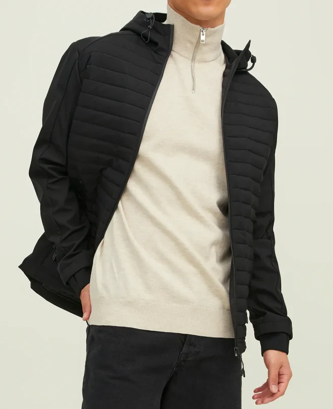 Jack and Jones Džemper JJEEMIL Knit Half Zip - Image 3