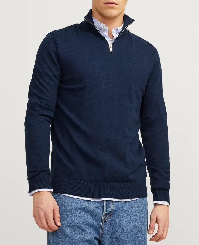 Jack and Jones Džemper JJEEMIL Knit Half Zip - Image 2