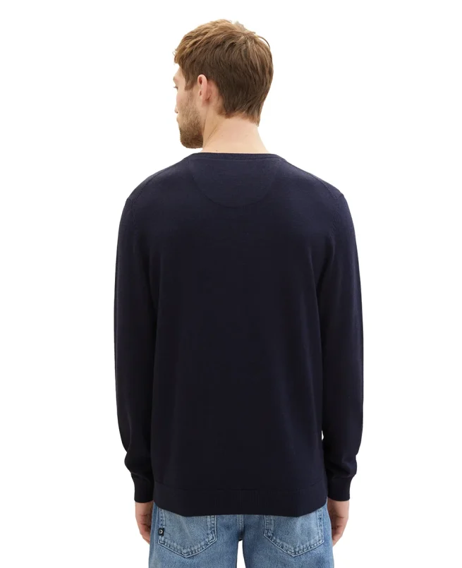 Tom Tailor Džemper Knitted With V-neck - Image 2