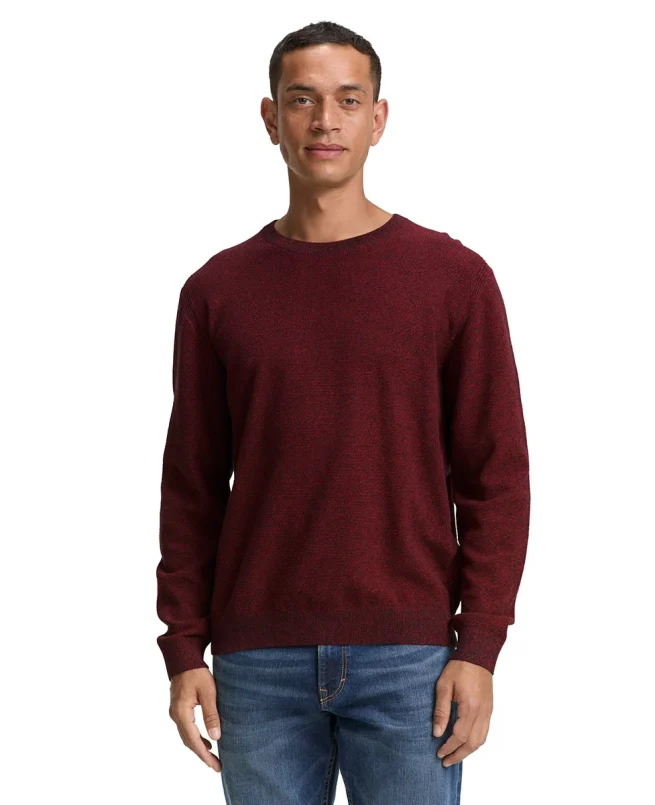Tom Tailor Džemper Structured Cotton Knit