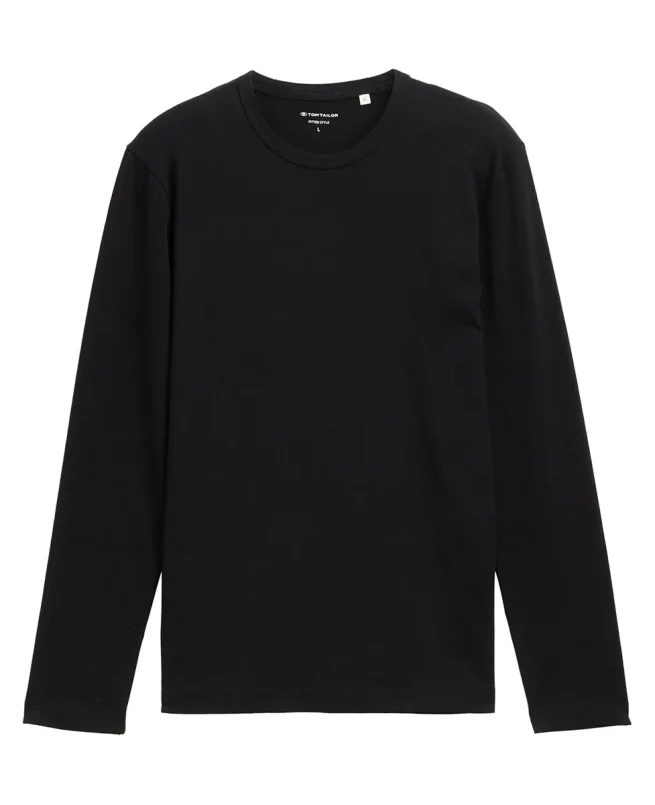 Tom Tailor Majica Slim Fit Long Sleeve With Stretch - Image 3