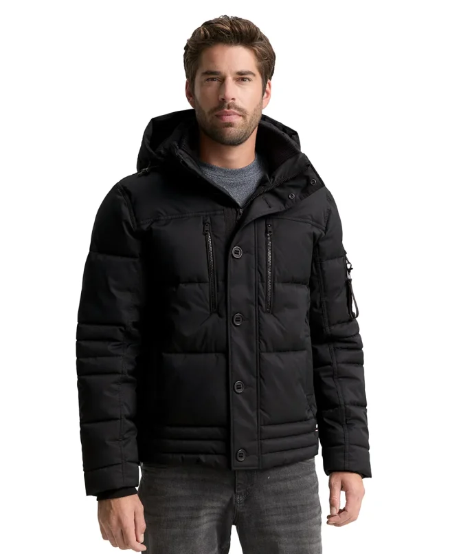 Tom Tailor Jakna Puffer With Detachable Hood