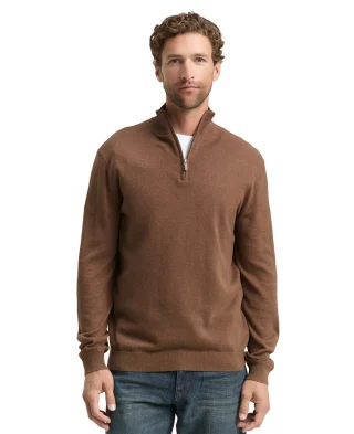 Tom Tailor Džemper Troyer Half-Zip