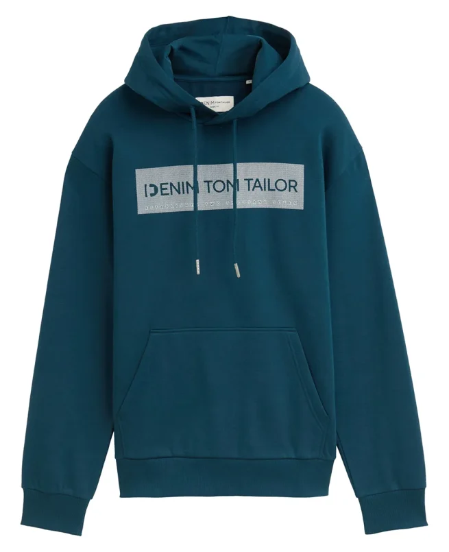 Tom Tailor Dukserica  Hoodie With A Logo Print - Image 3