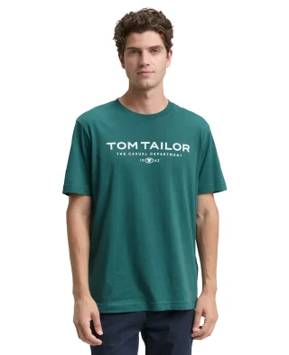 Tom Tailor Majica Regular Fit With Logo Print